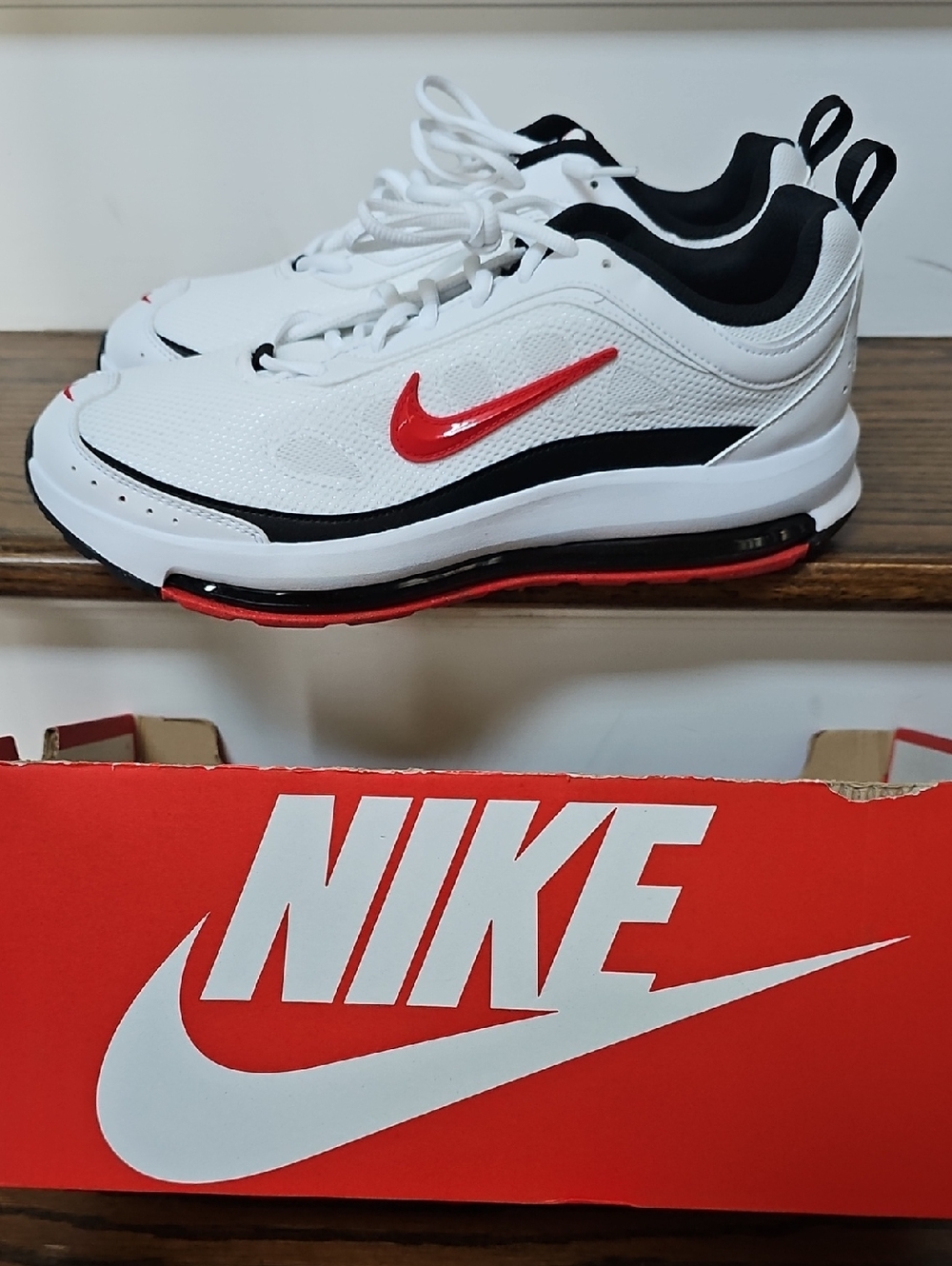 Nike air max White Red black Sneakers